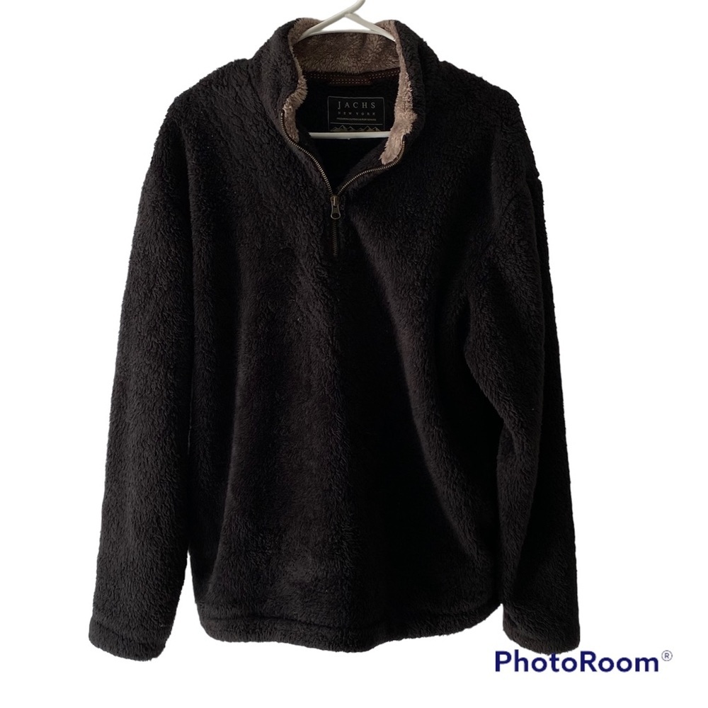 Jach’s NY jacket fleece Berber like 1/4 zip SZM. NWOT